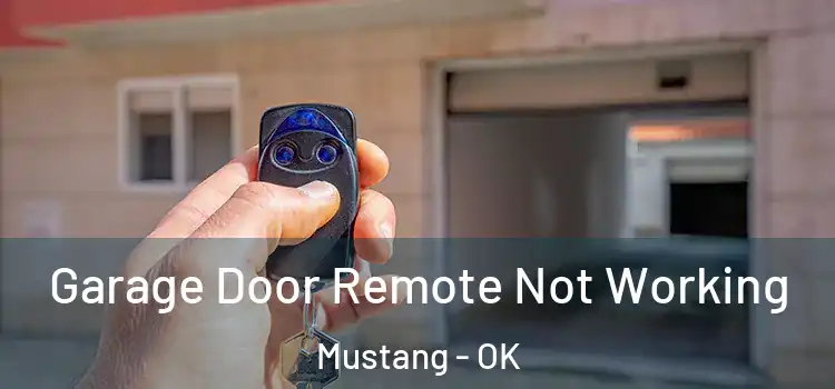  Garage Door Remote Not Working Mustang - OK