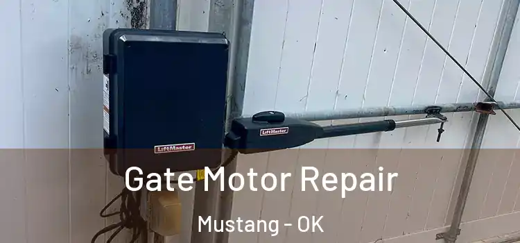  Gate Motor Repair Mustang - OK