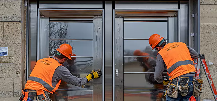 Commercial Door Repair Near Me in Mustang, OK