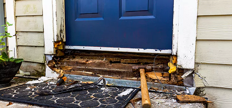 New Exterior Door Installation Mustang