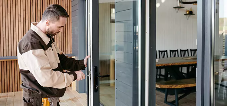 New Sliding Glass Door Installation Mustang