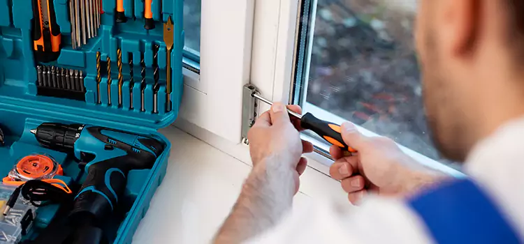 Sliding Glass Door Track Repair in Mustang, OK